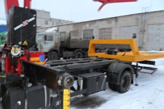 Эвакуатор КАМАЗ-4308 с КМУ